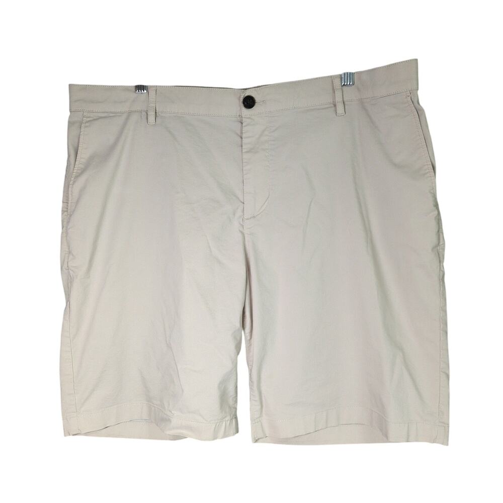 Faherty Shorts Mens 38x9 Tan Chino Performance‎ Stretch Golf